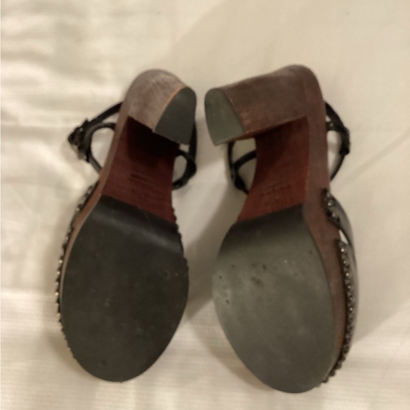 Prada T-strap Wooden Clogs - Picture 7 of 12